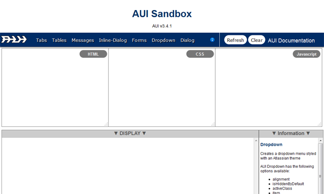 sandbox ben 10. Screenshot of AUI Sandbox